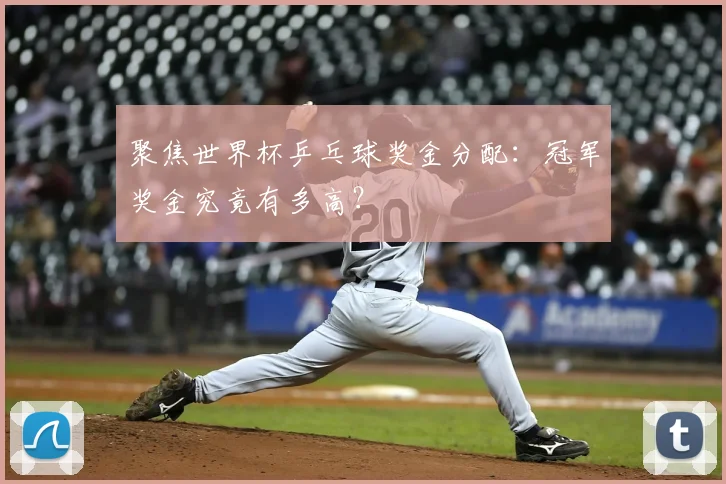 聚焦世界杯乒乓球奖金分配：冠军奖金究竟有多高？